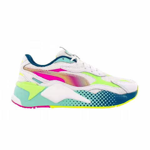 Puma RS-X3 Wave Racer Big Kid 'White Elektro Green'