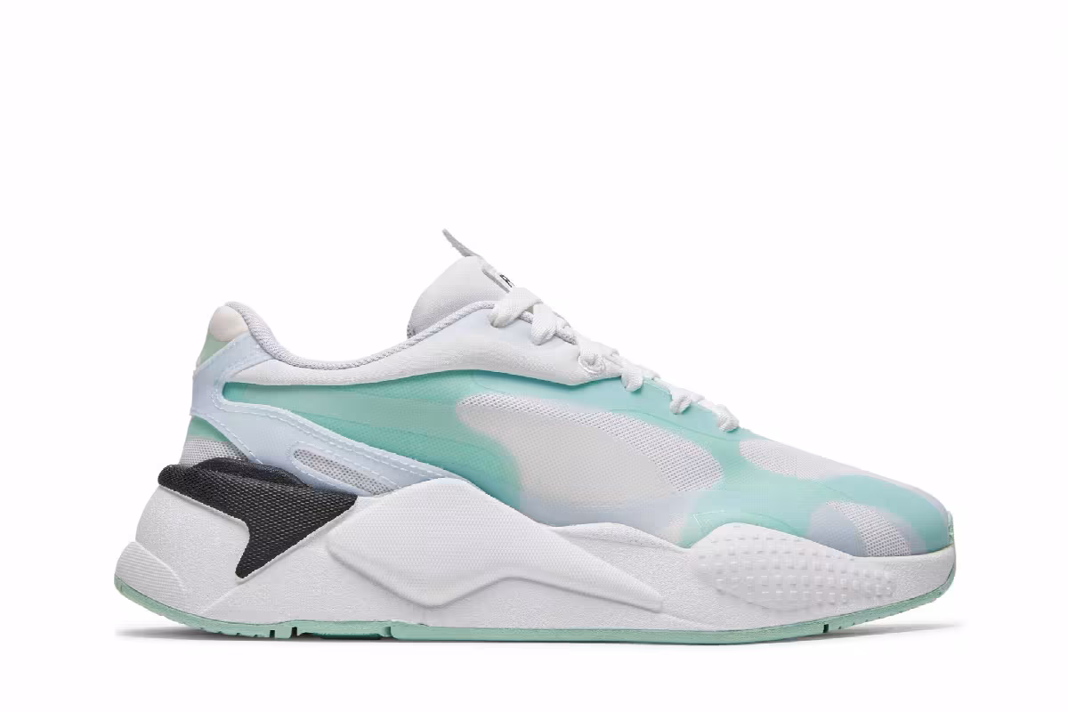Puma Women's RS-X3 Plas_Tech Mist Green, view 2