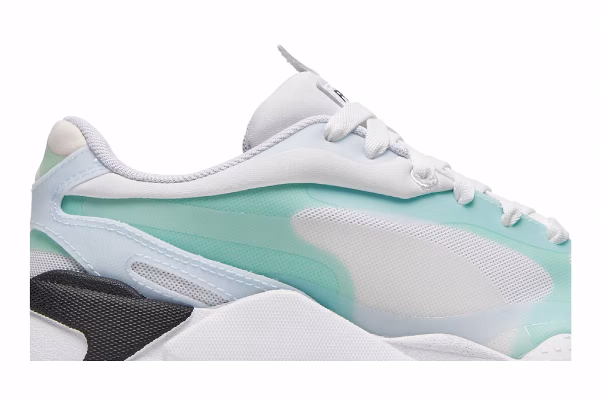 Puma Women's RS-X3 Plas_Tech Mist Green, view 3