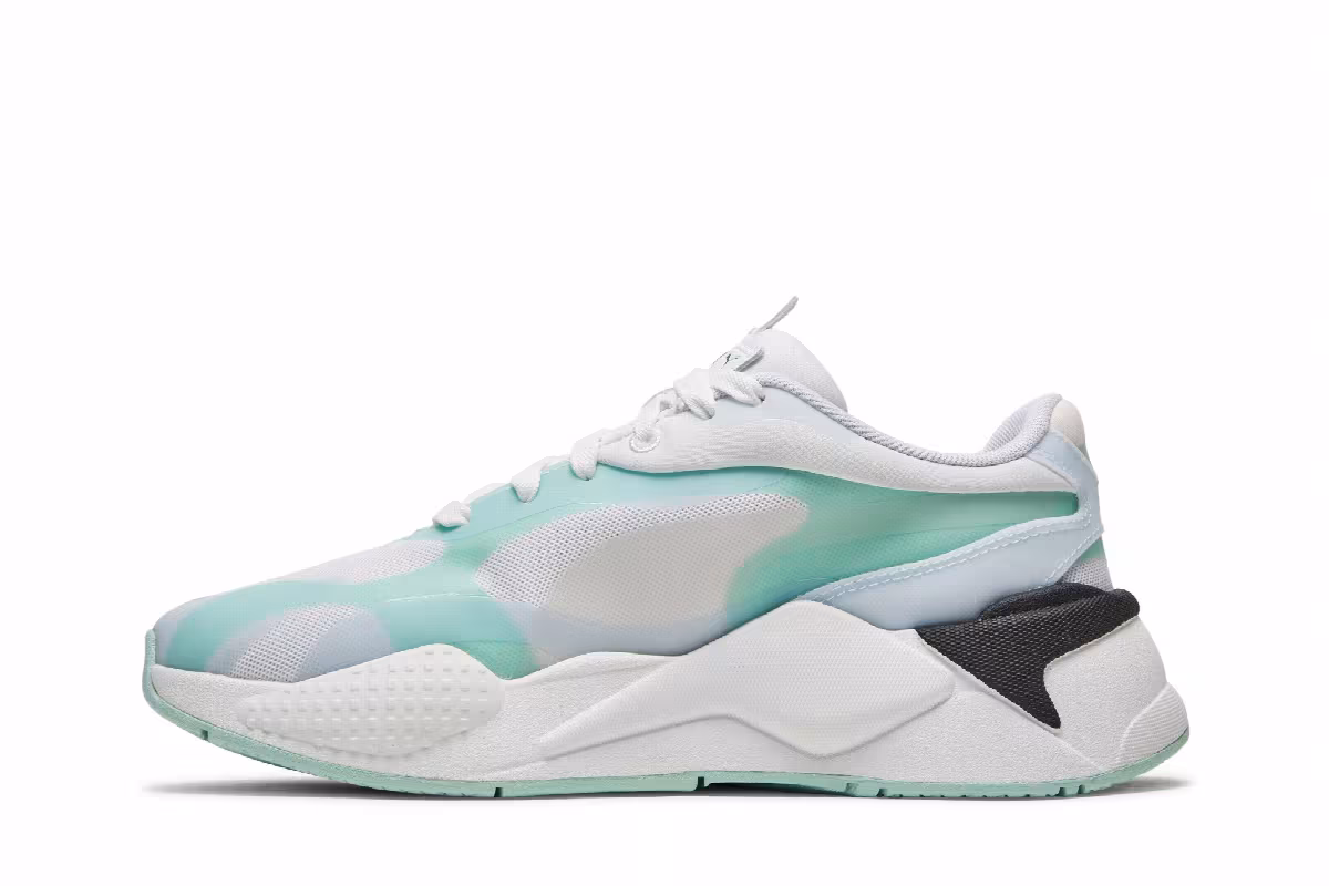 Puma Women's RS-X3 Plas_Tech Mist Green, view 4