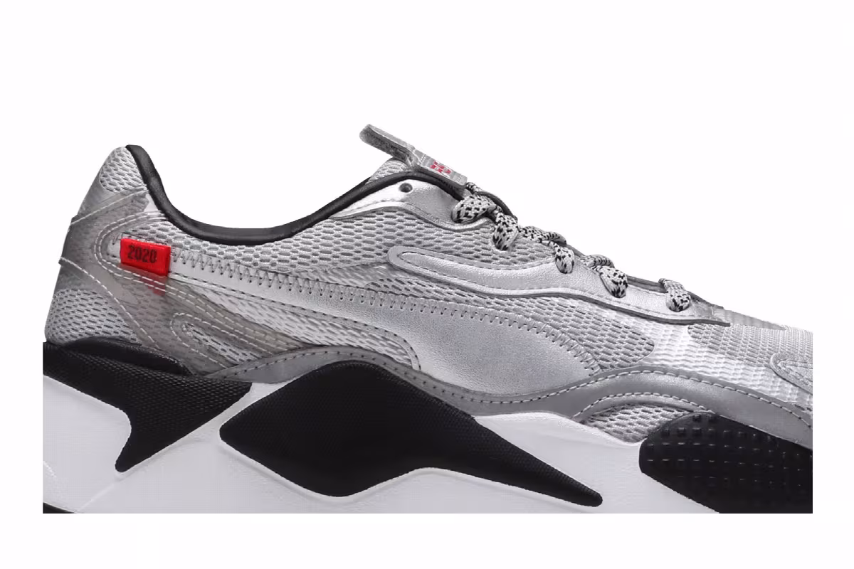Puma RS-X3 WR Silver, view 3