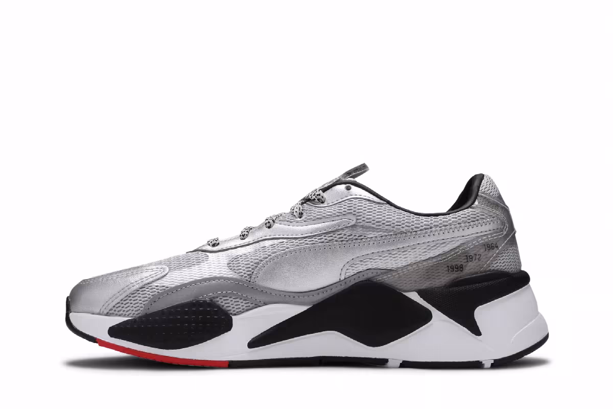 Puma RS-X3 WR Silver, view 4
