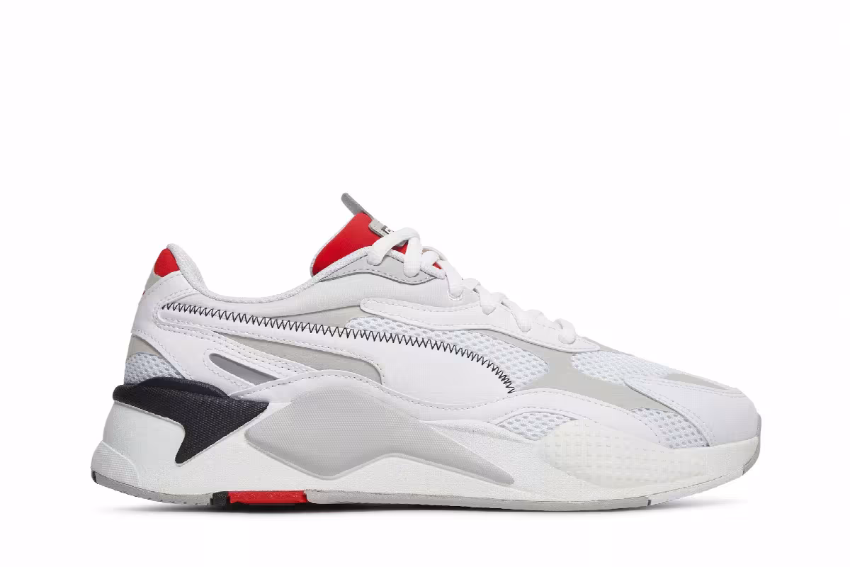 Puma RS-X3 Millenium White Grey Violet, view 2