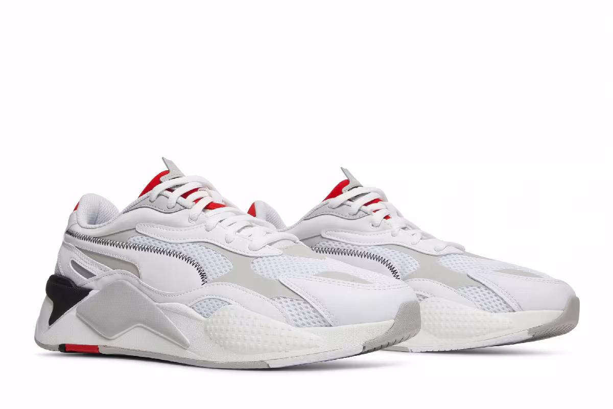 Puma RS-X3 Millenium White Grey Violet, view 9