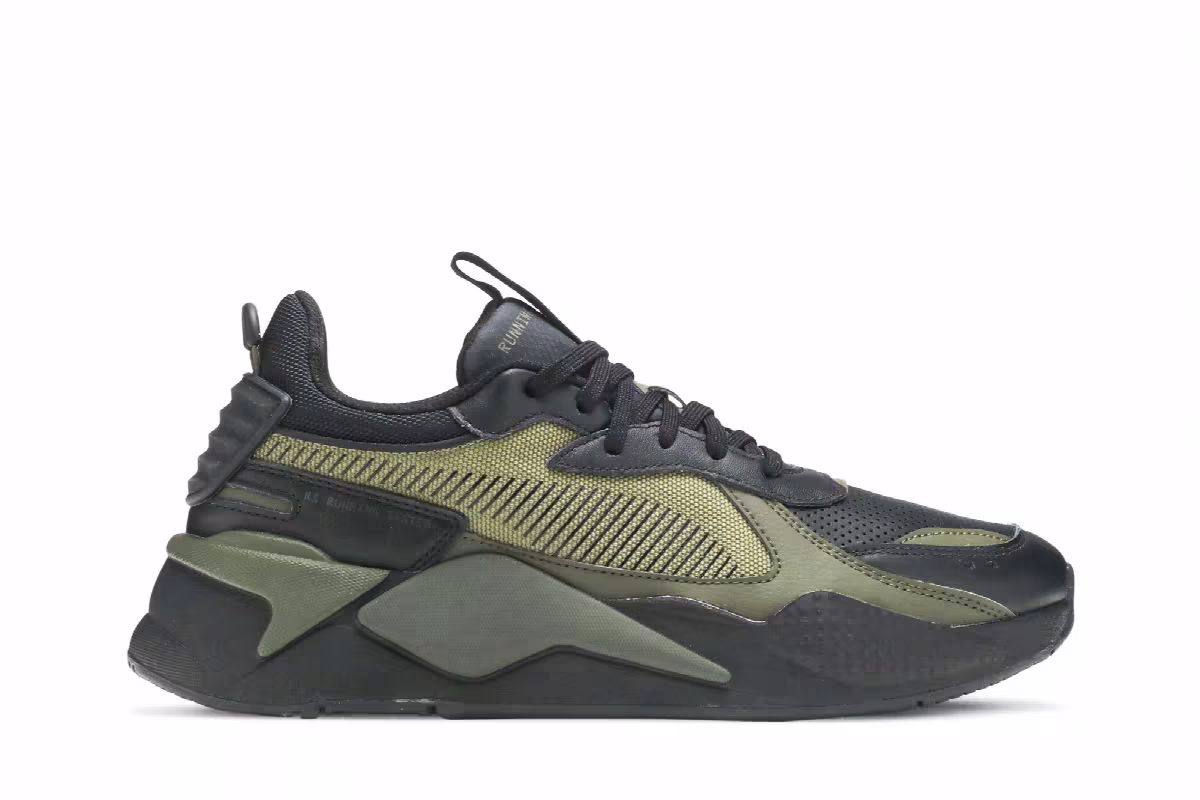 Puma RS-X3 Winterized Black Burnt Olive, view 2