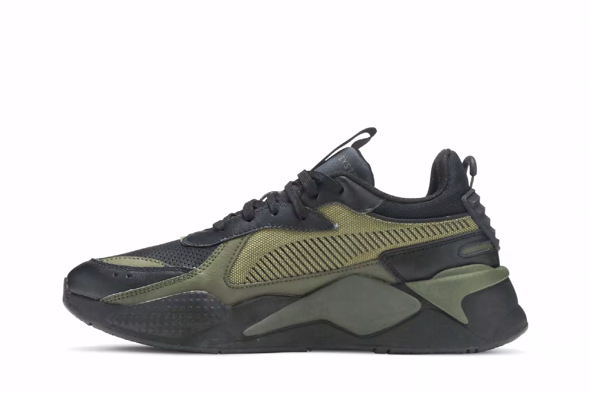 Puma RS-X3 Winterized Black Burnt Olive, view 4