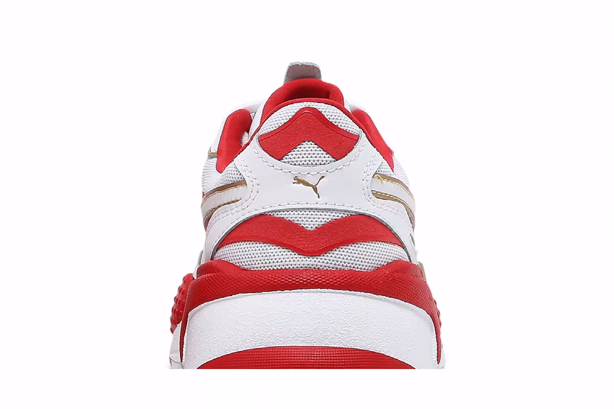 Puma Women's RS-X3 Varsity White High Risk Red, view 8