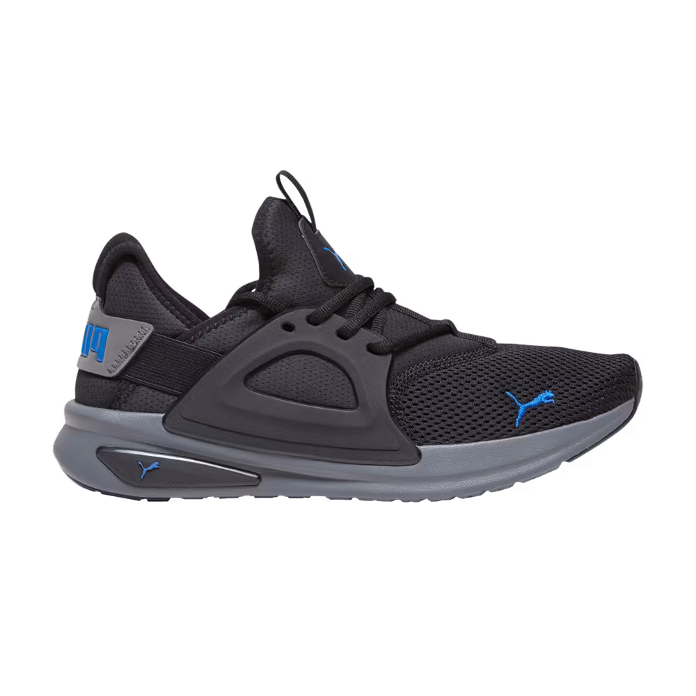 Puma Softride Enzo Evo Black Grey Blue