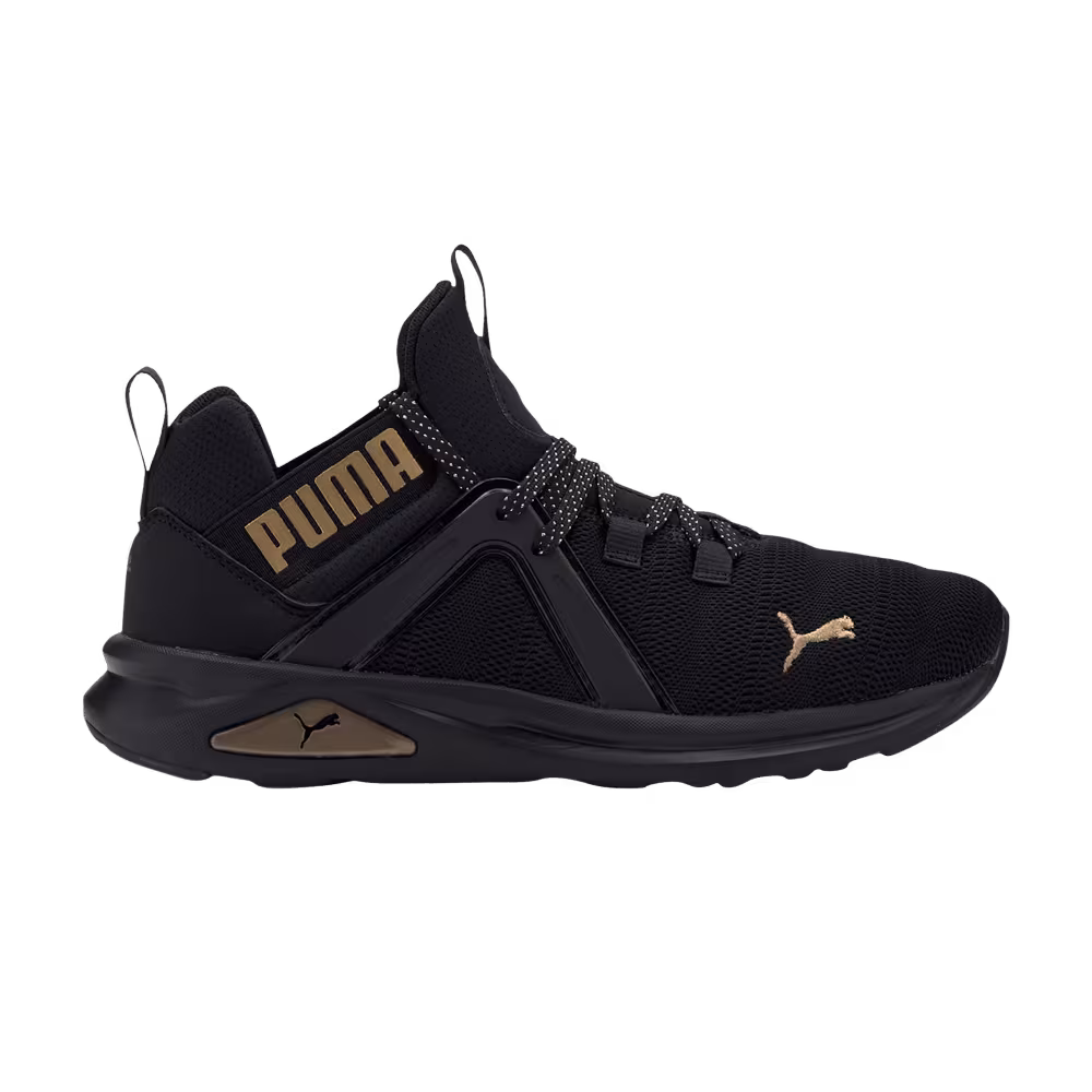 Puma Women's Enzo 2 Metal Black Gold