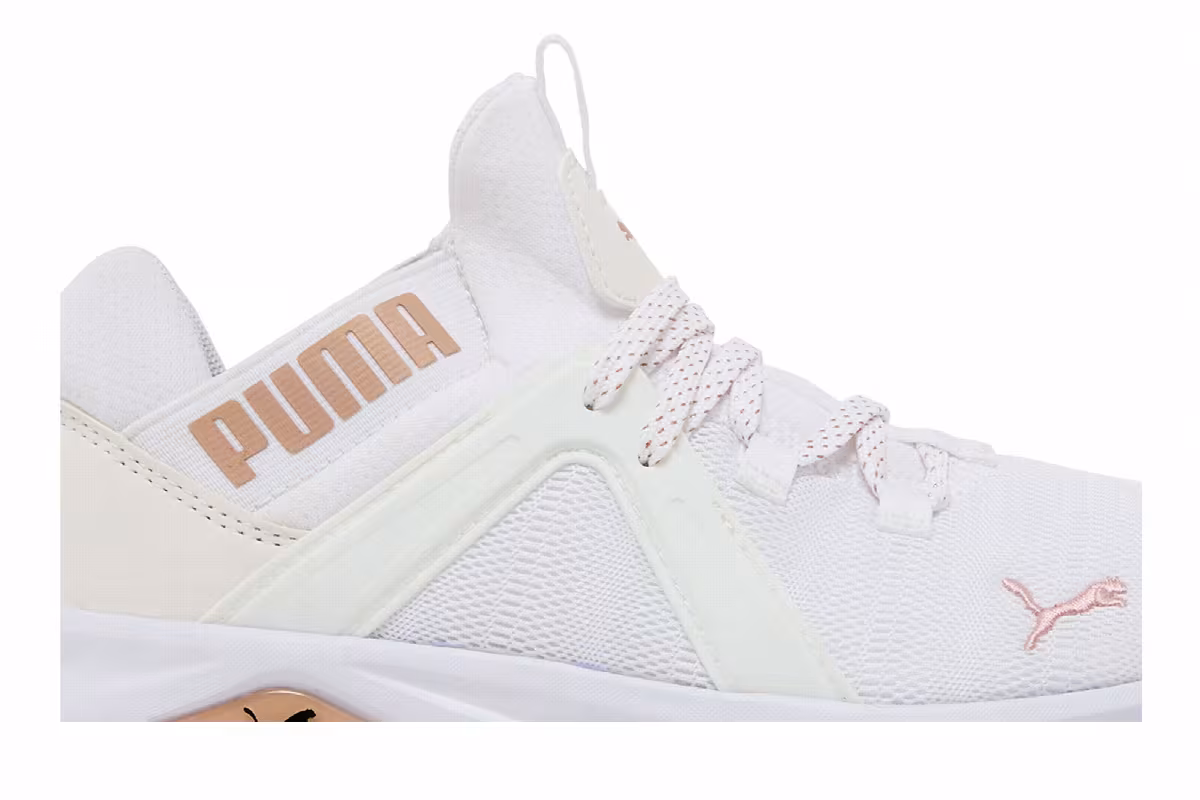 Puma Women's Enzo 2 Metal White Rose Gold, view 3