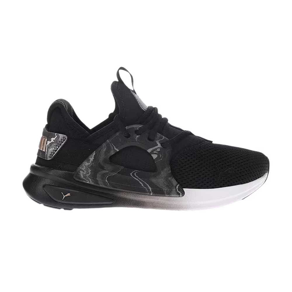 Puma Women's Softride Enzo Evo Geode Black White