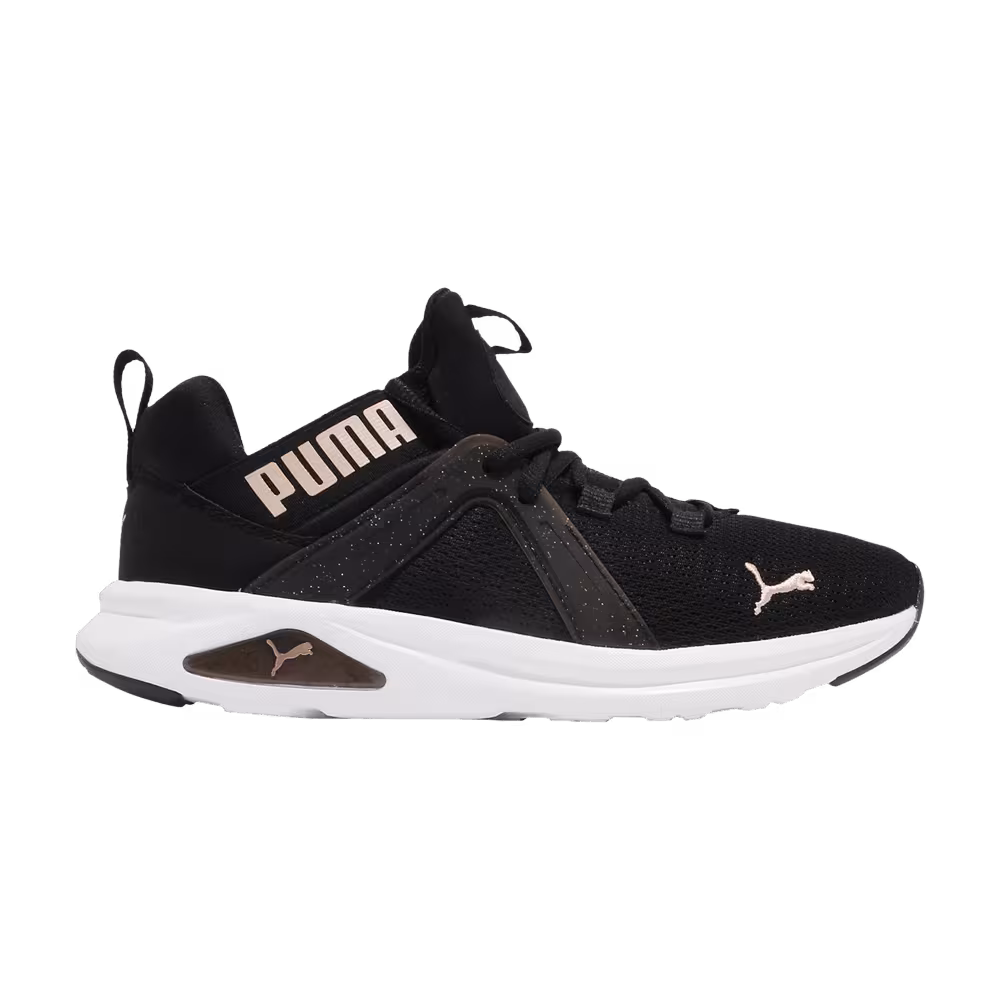 Puma Women's Enzo 2 Speckled - Black Rose Gold
