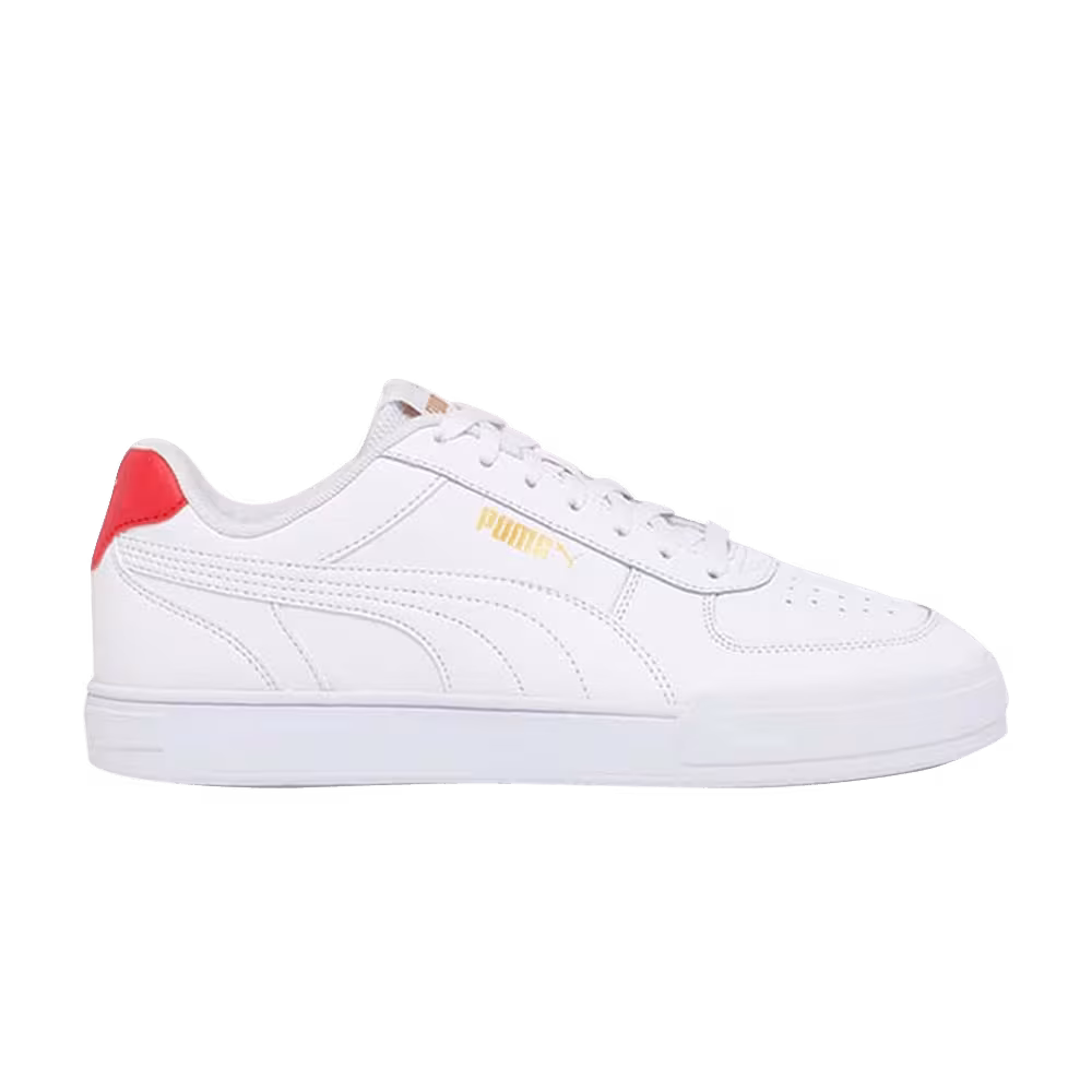 Puma Caven White High Risk Red