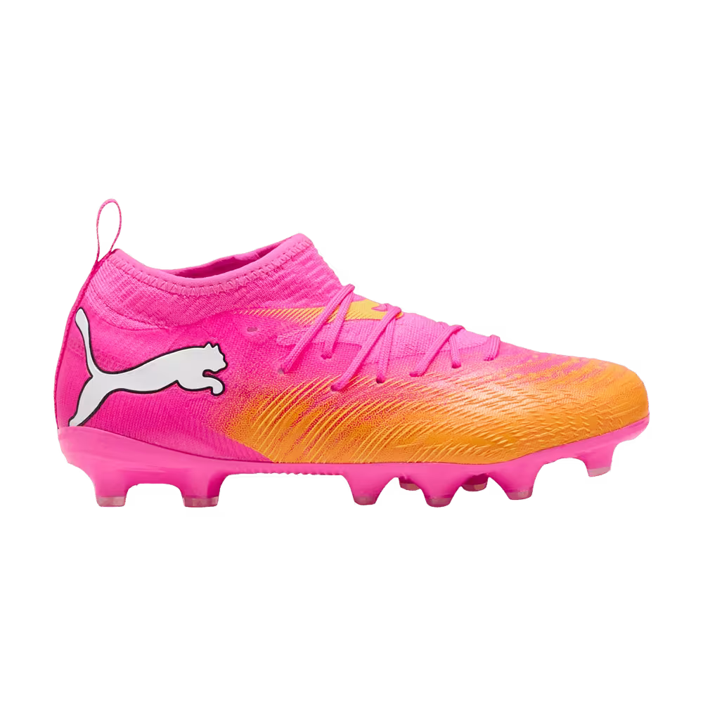 Puma Future 9 Match FG AG Big Kid Poison Pink Sun Stream