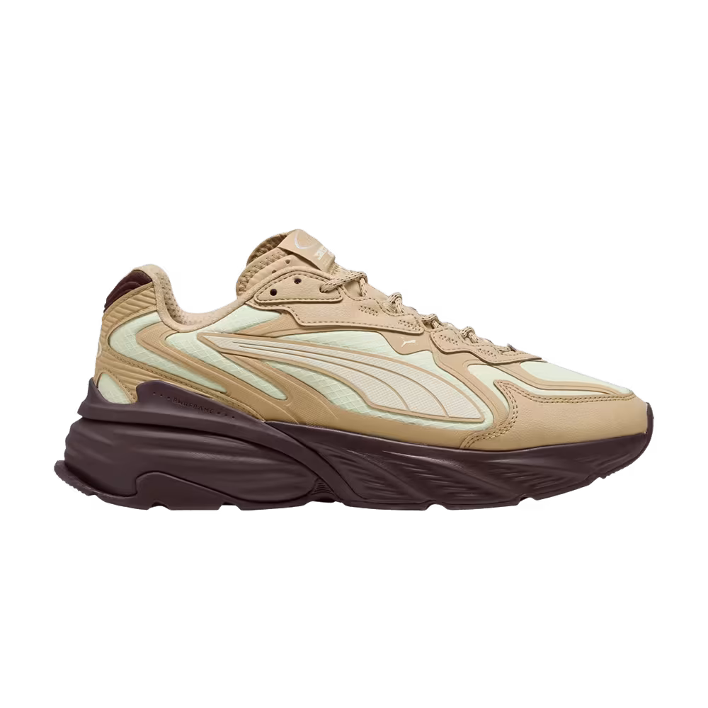 Puma Fade Ripstop Sand Dune Apple Spritz Chocolate Brown
