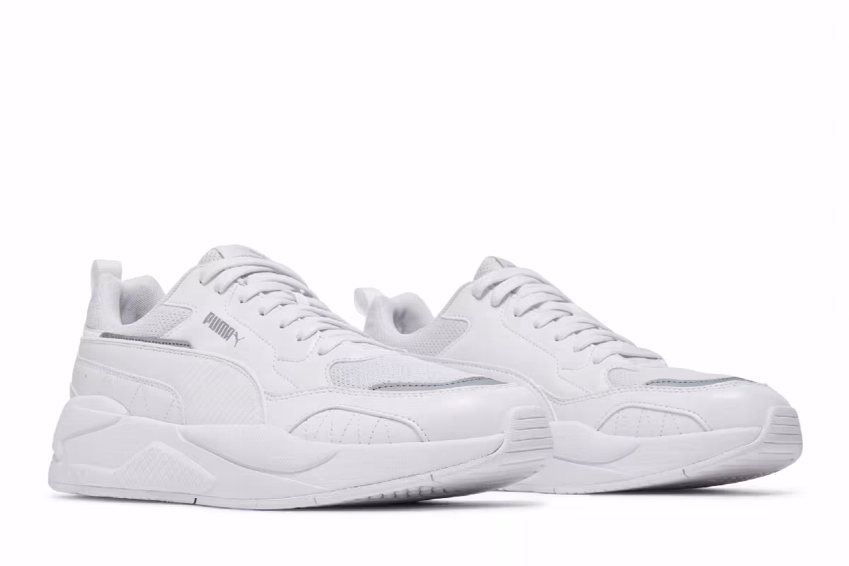 Puma X-Ray 2 Square White Grey Violet, view 9