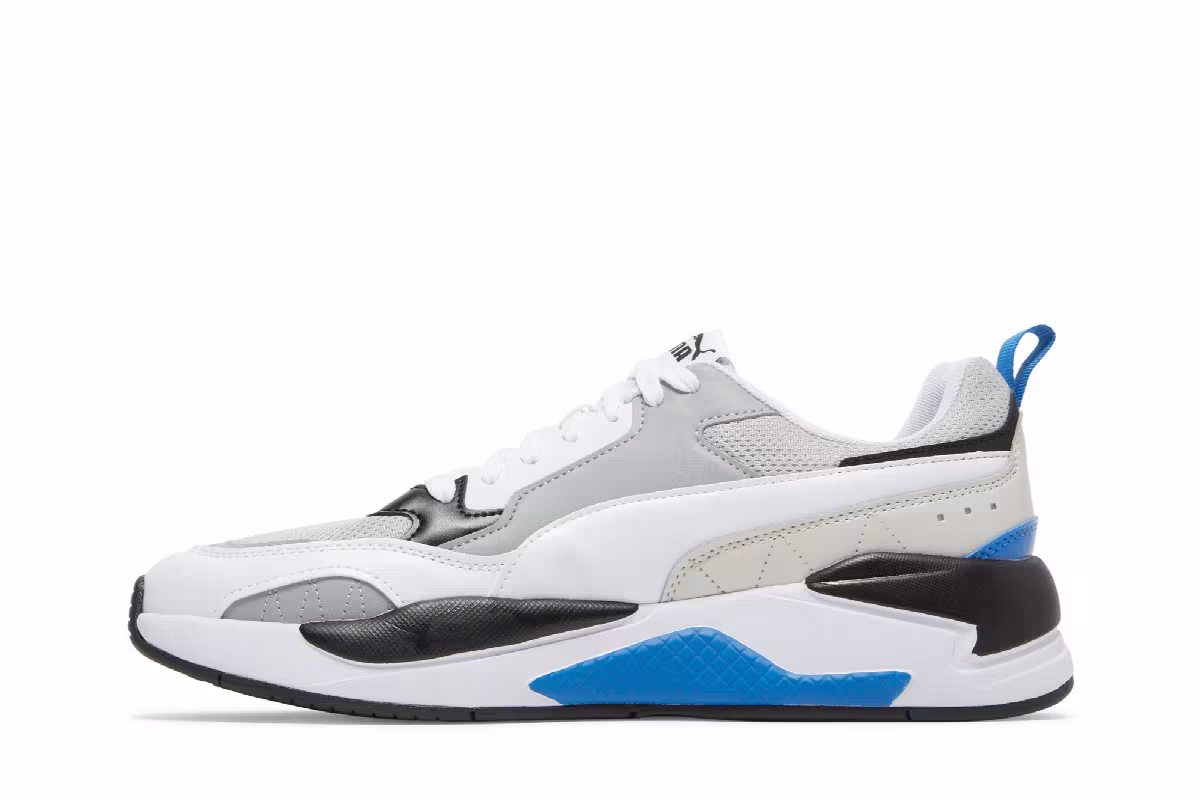 Puma X-Ray 2 Square White Quarry Grey, view 4