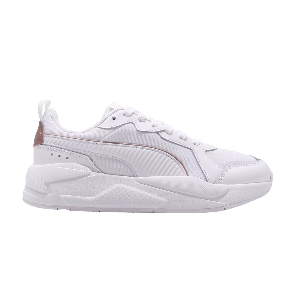 Puma Women's X-Ray Metallic White Rose Gold