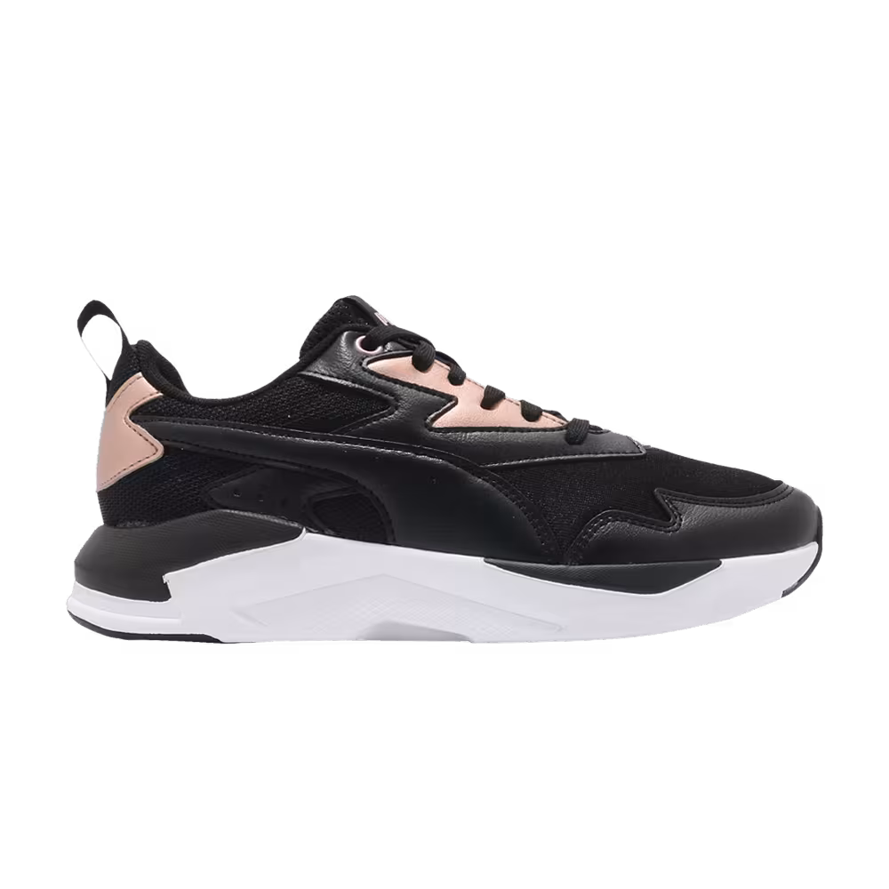 Puma Women's X-Ray Lite Metallic Black Rose Gold