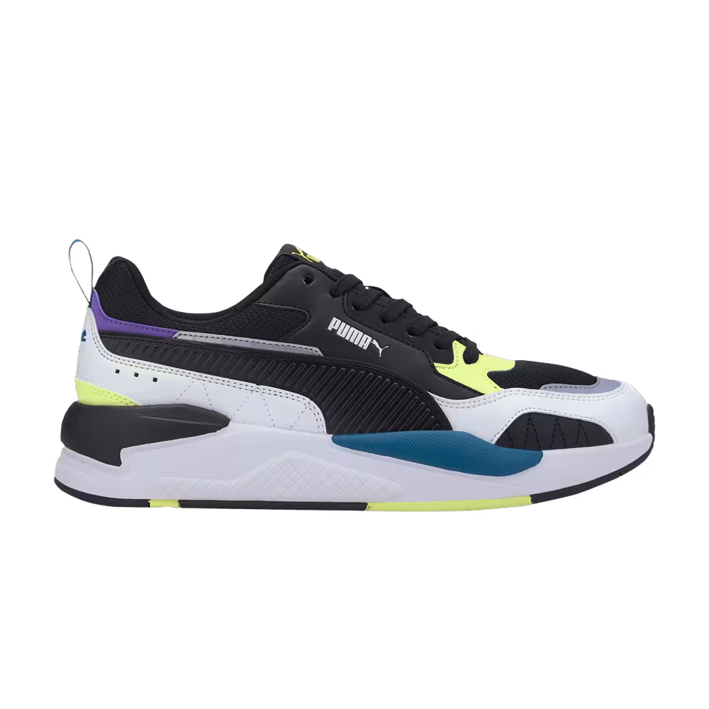 Puma X-Ray 2 Square Black White Fluo