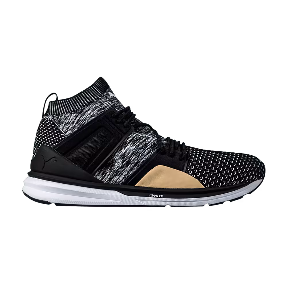 Puma Blaze Of Glory Limitless HI Evoknit Black Khaki White