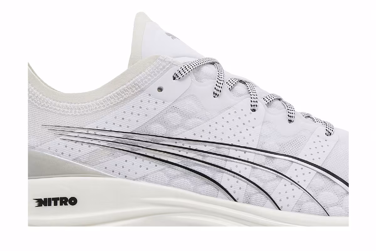 Puma ForeverRun Nitro White Black, view 3
