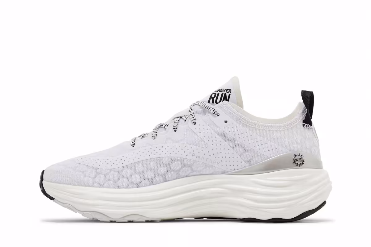 Puma ForeverRun Nitro White Black, view 4