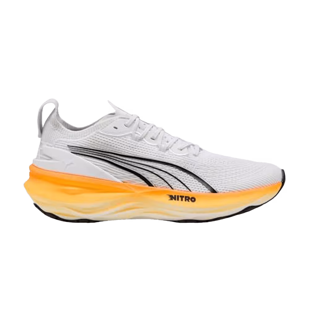 Puma Foreverrun Nitro 2 White/Heat Fire