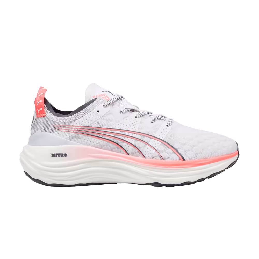 Puma Women's Foreverrun Nitro White Sunset Glow