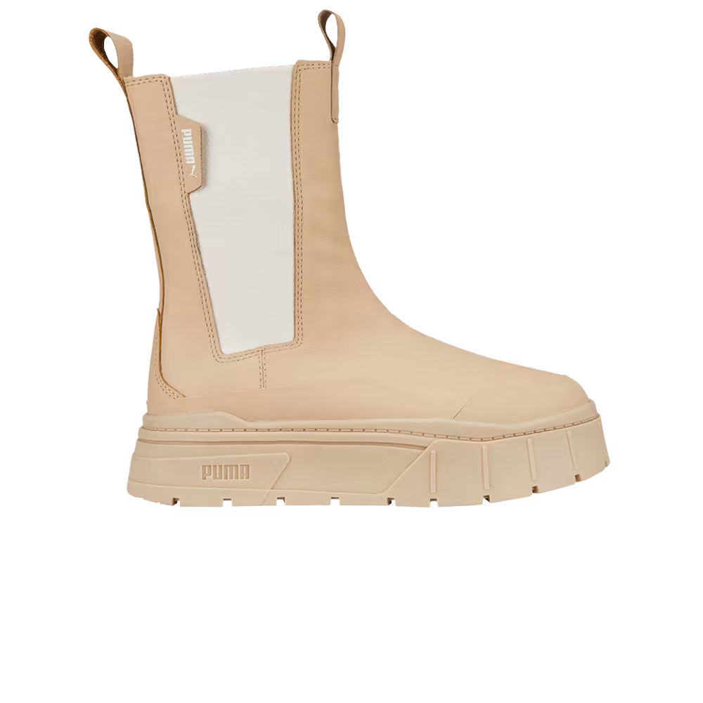 Puma Women's Mayze Stack Chelsea Boot Light Sand