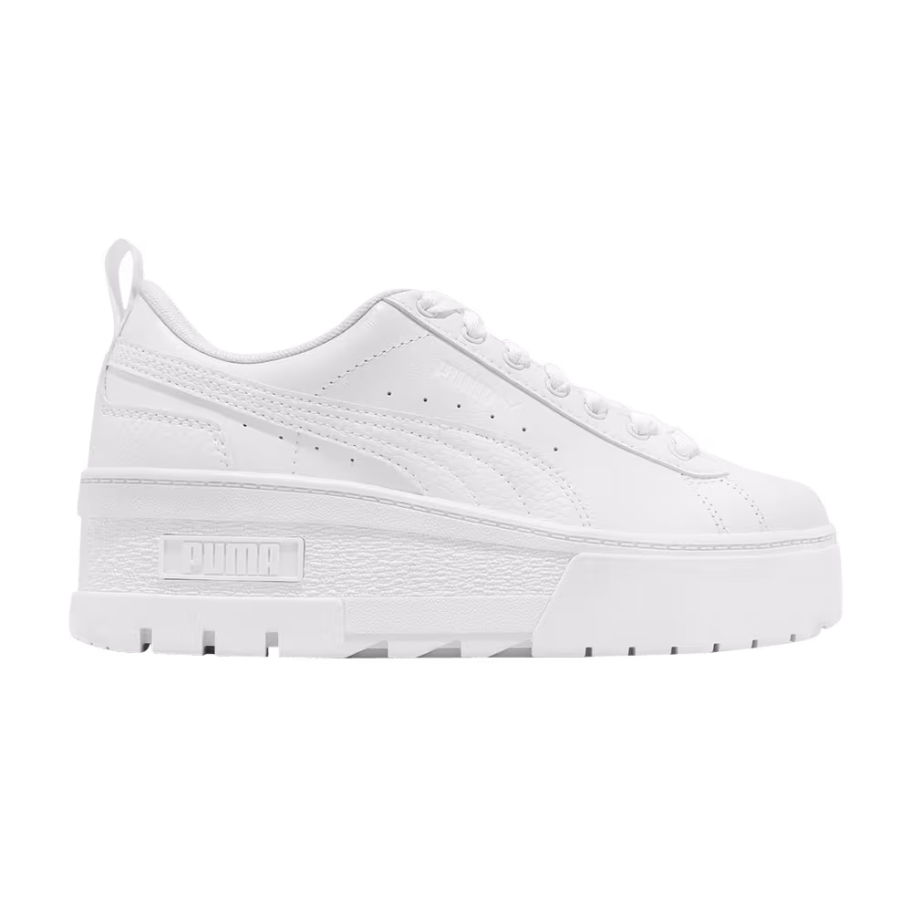 Puma Women's Mayze Wedge Triple White