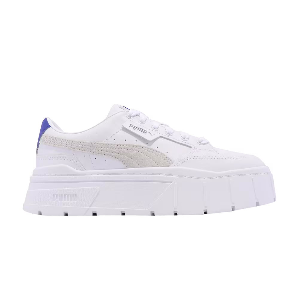 Puma Women's Mayze Stack White Royal Sapphire