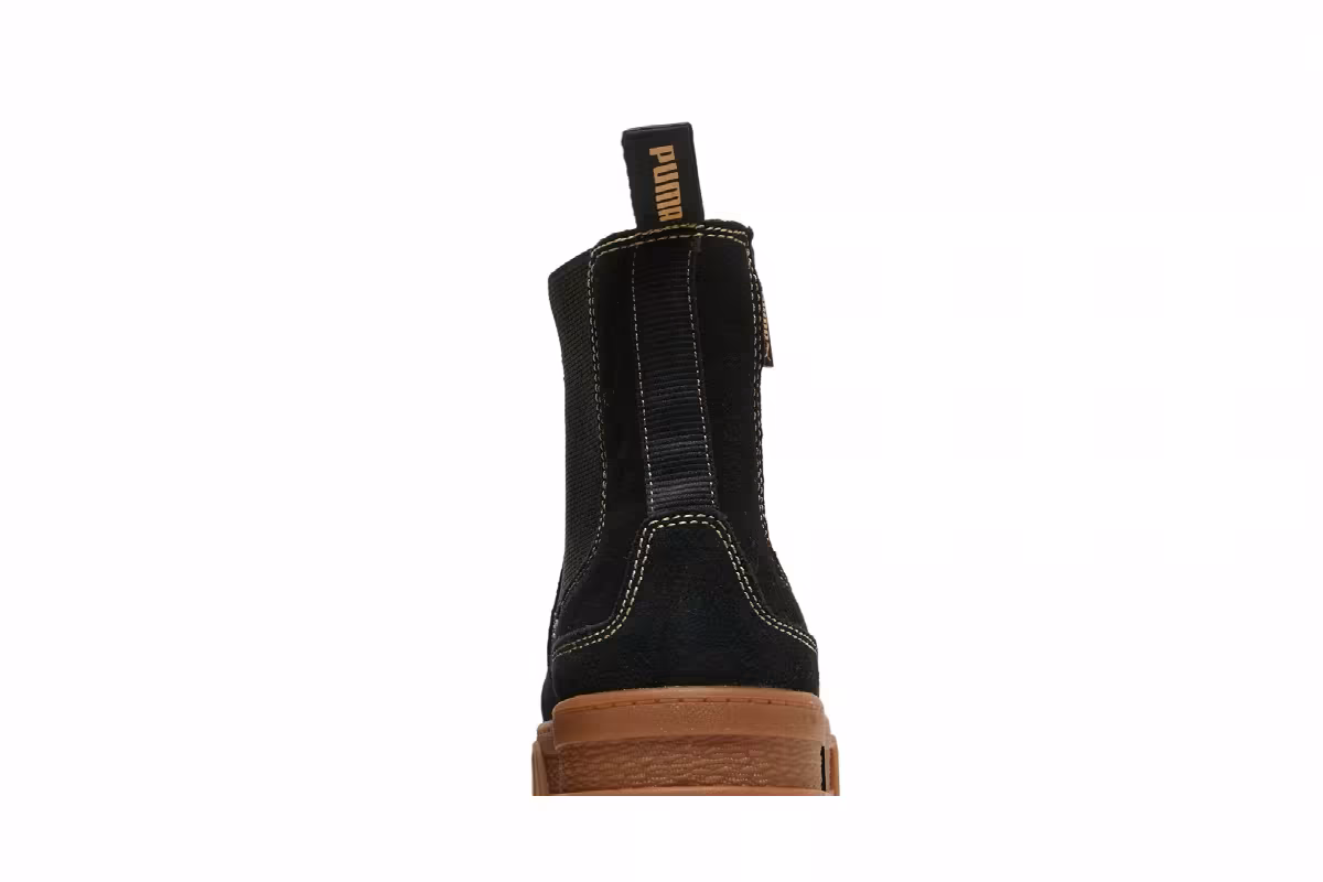 Puma Women's Mayze Chelsea Suede Black Gum, view 8