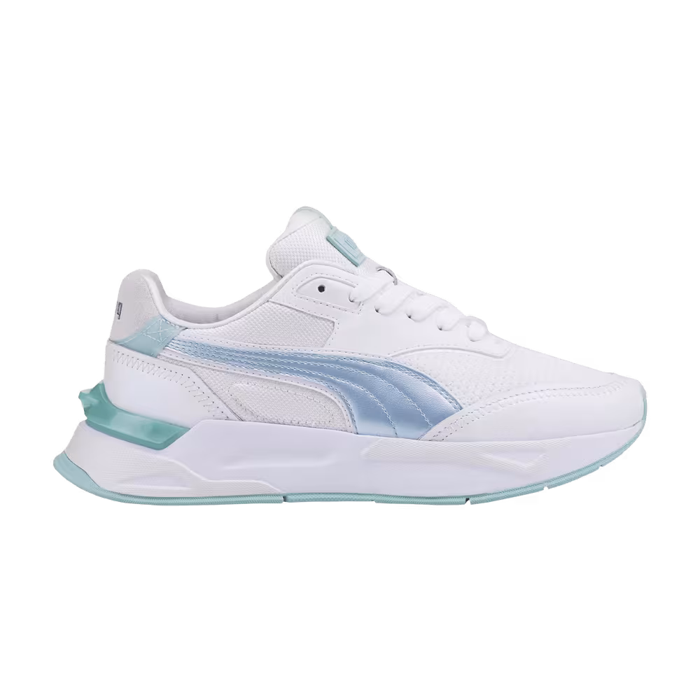 Puma Women's Mirage Sport Glow White Eggshell Blue