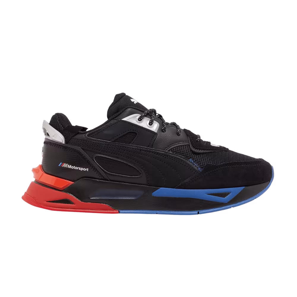 BMW Motorsport x Puma Mirage Sport Black Strong Blue Fiery Red