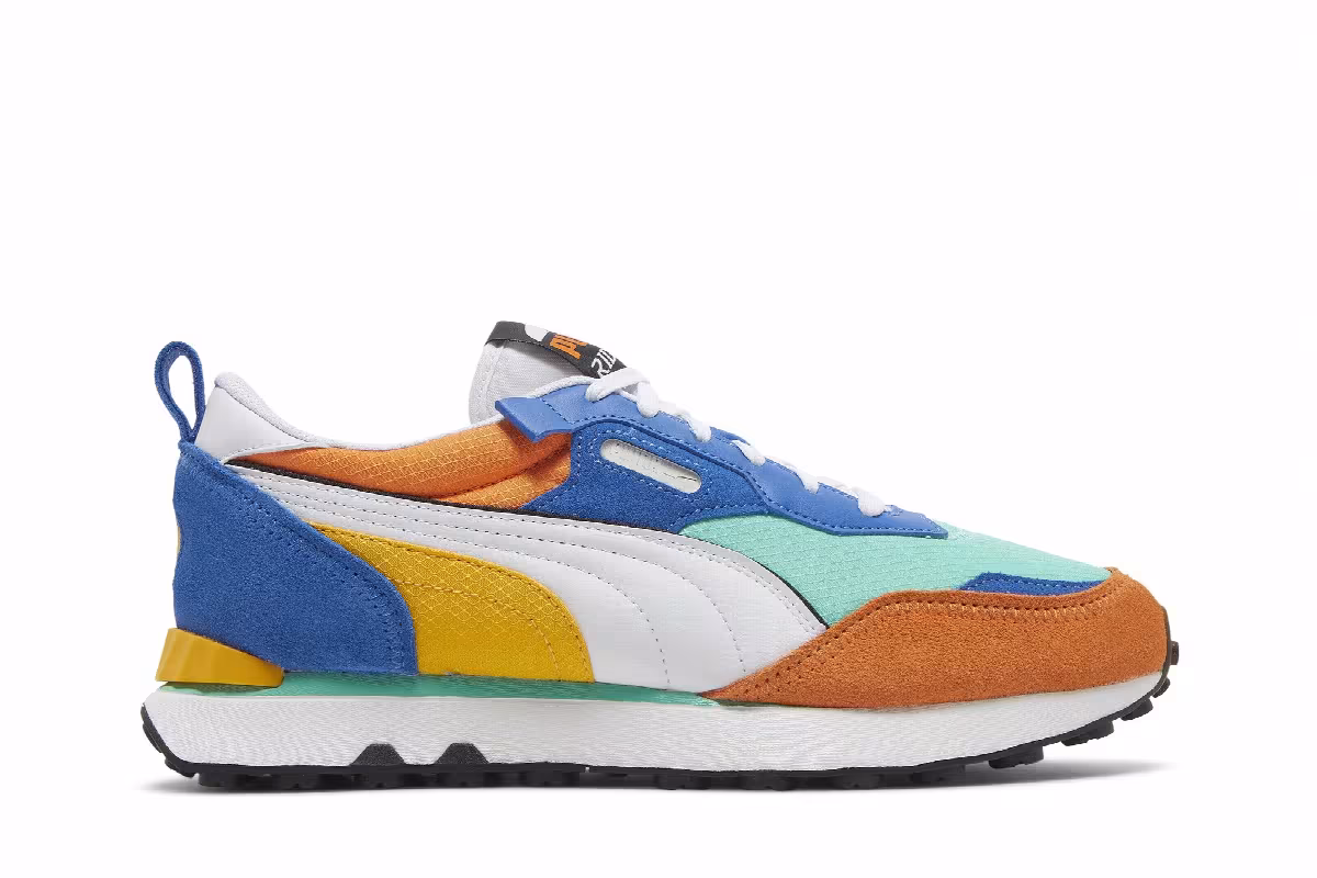 Puma Rider FV Future Vintage - Biscay Green Orange, view 2