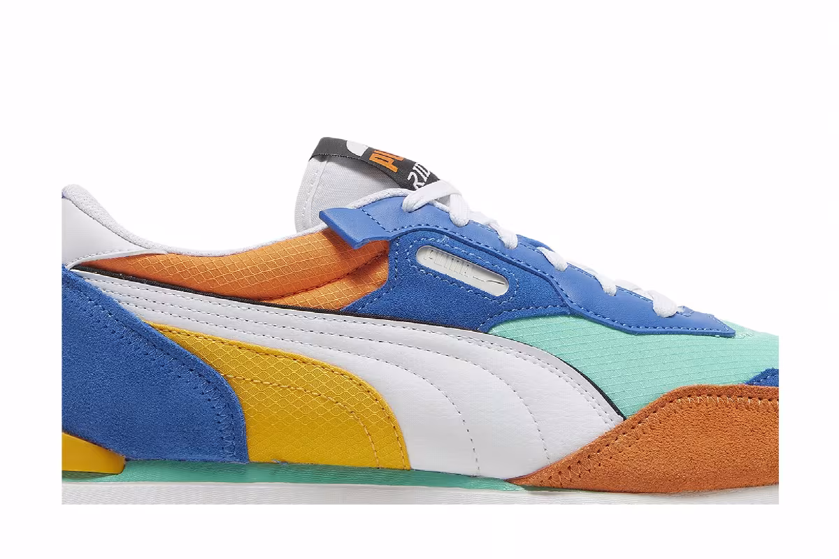 Puma Rider FV Future Vintage - Biscay Green Orange, view 3