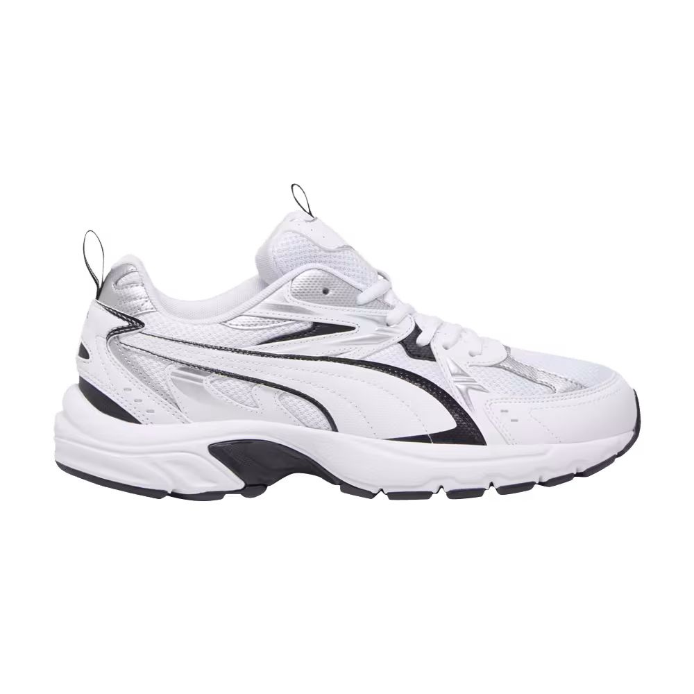 Puma Milenio Tech White Black Silver