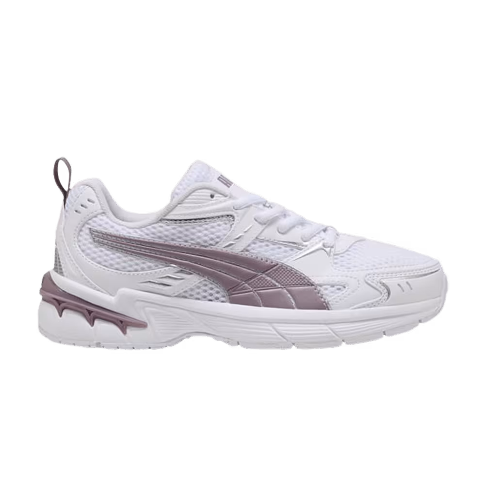 Puma Milenio Tech 2000 White Plum Jam Silver