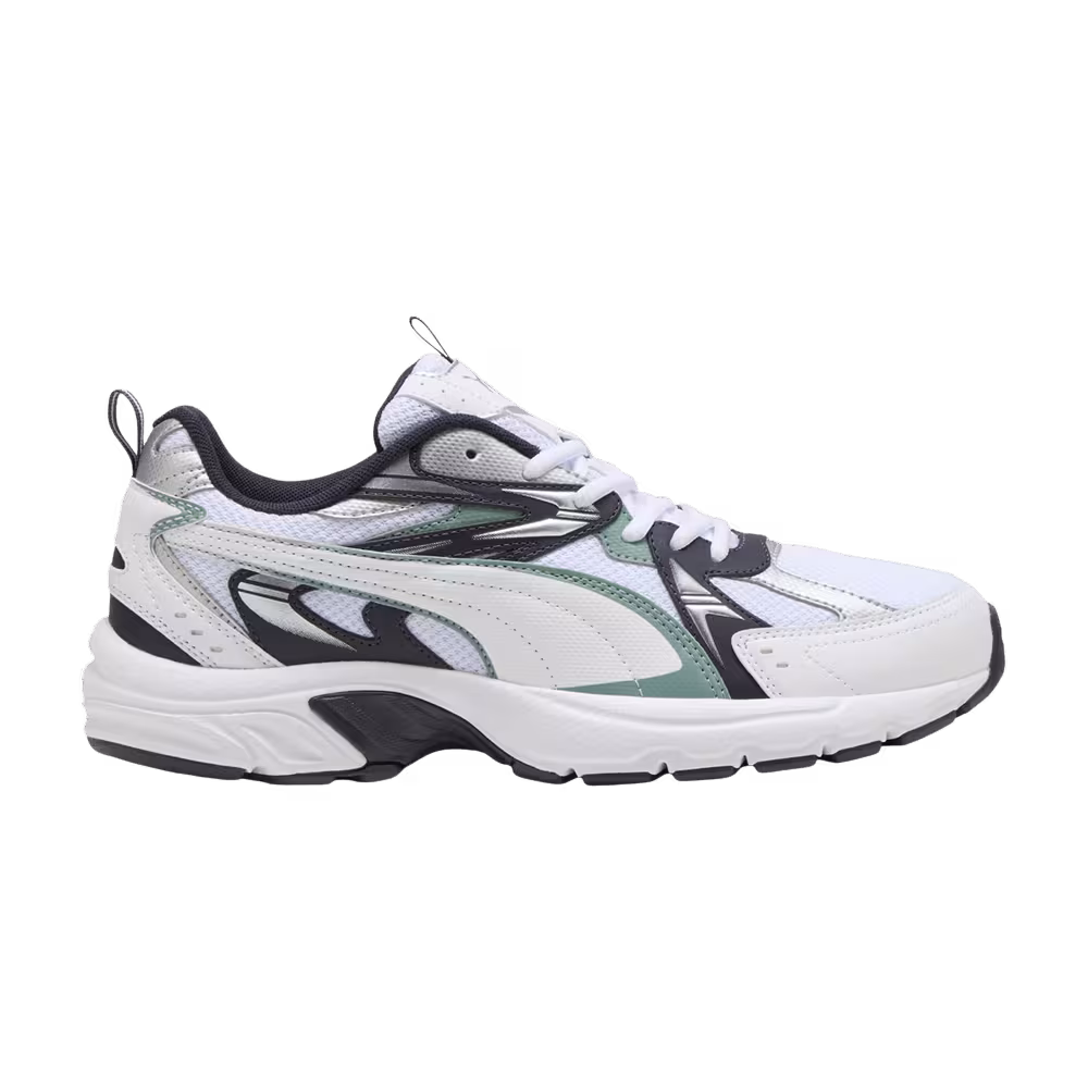 Puma Milenio Tech White Green Moon New Navy