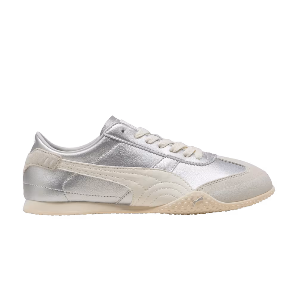 Puma Women's Bella UT LEA Silver Frosted Ivory