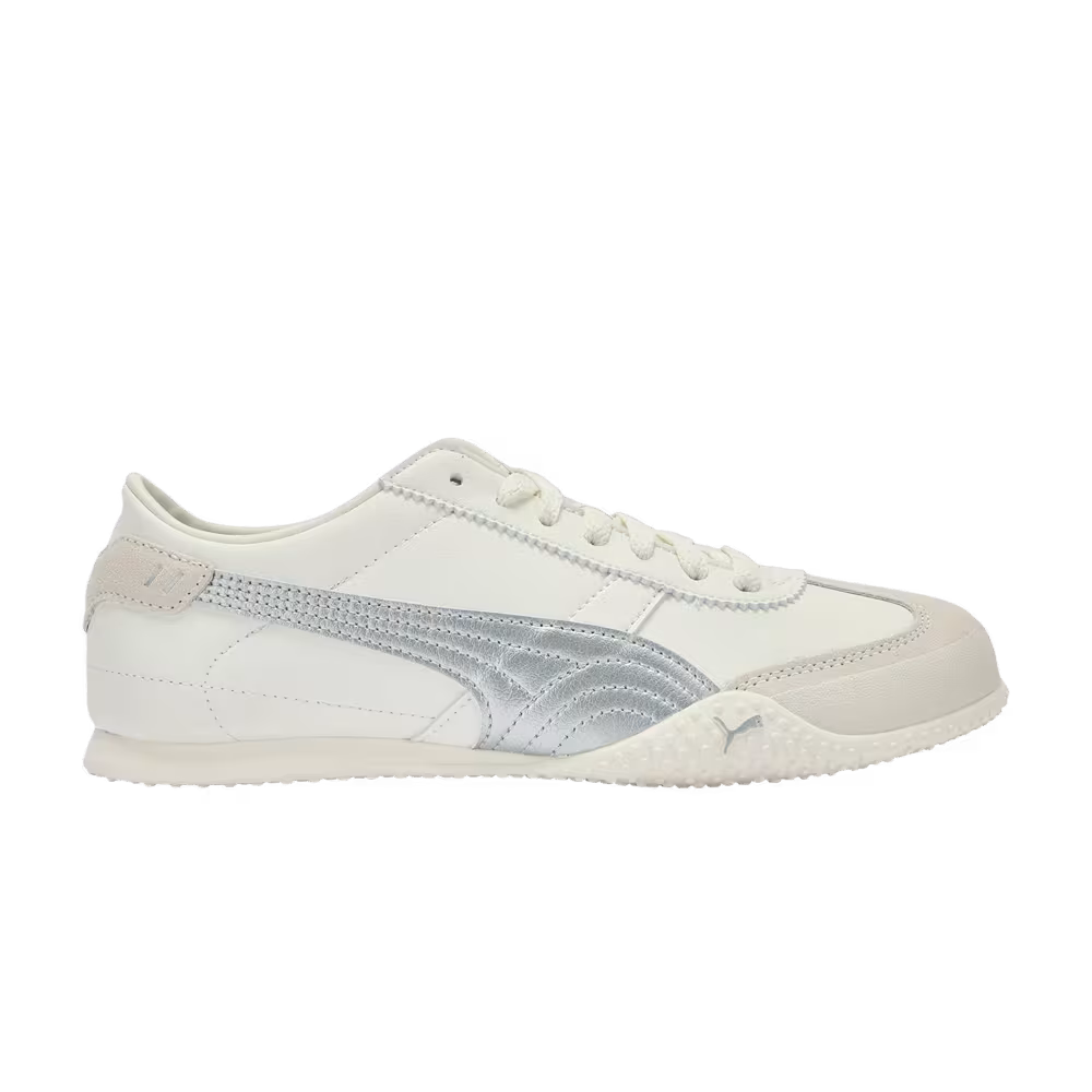 Puma Women's Bella UT LEA White Silver