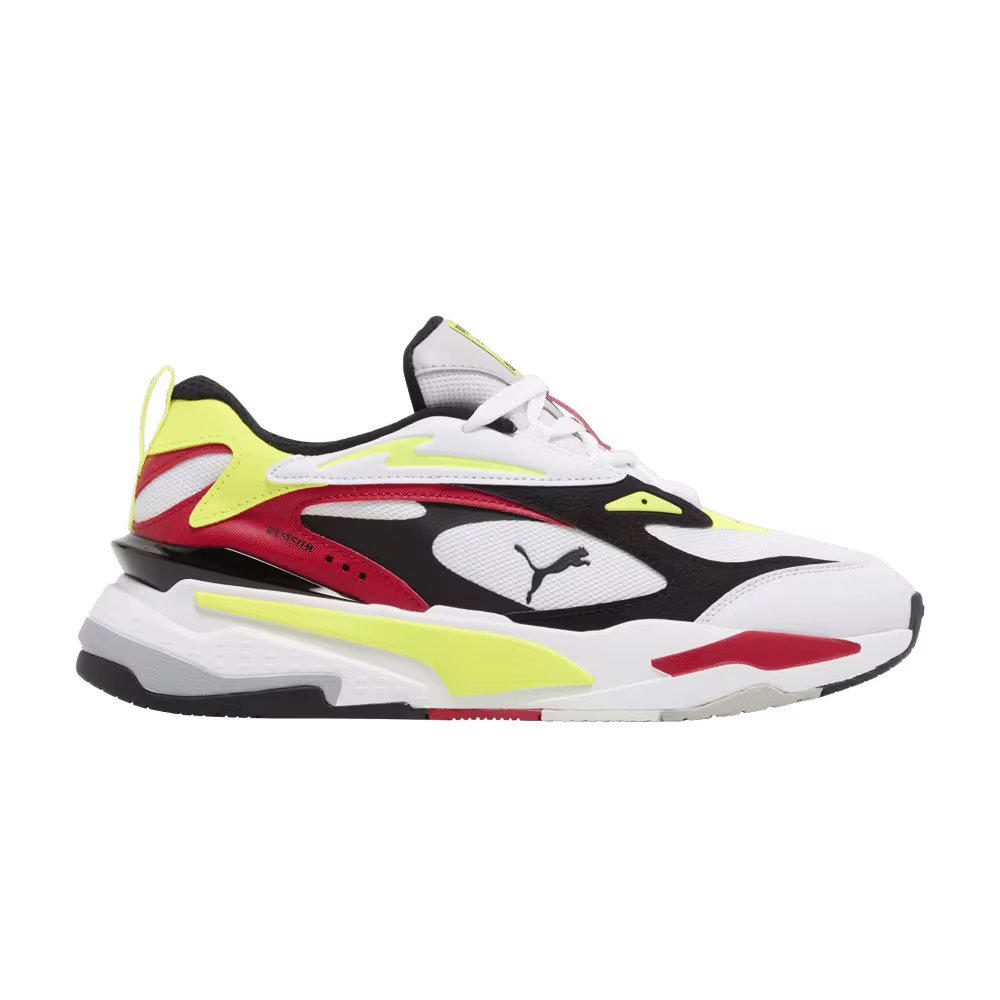 Puma RS-Fast Limits - White Safety Yellow