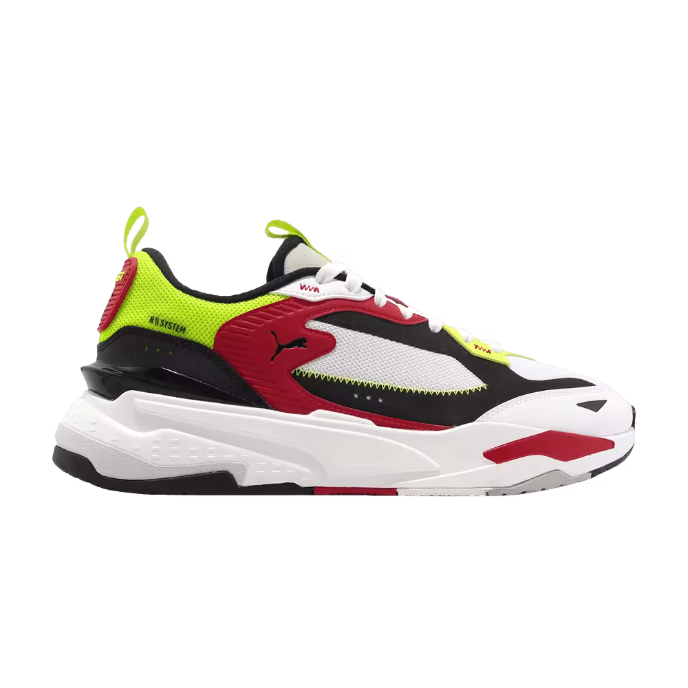 Puma RS-Fast Limiter - White High Risk Red
