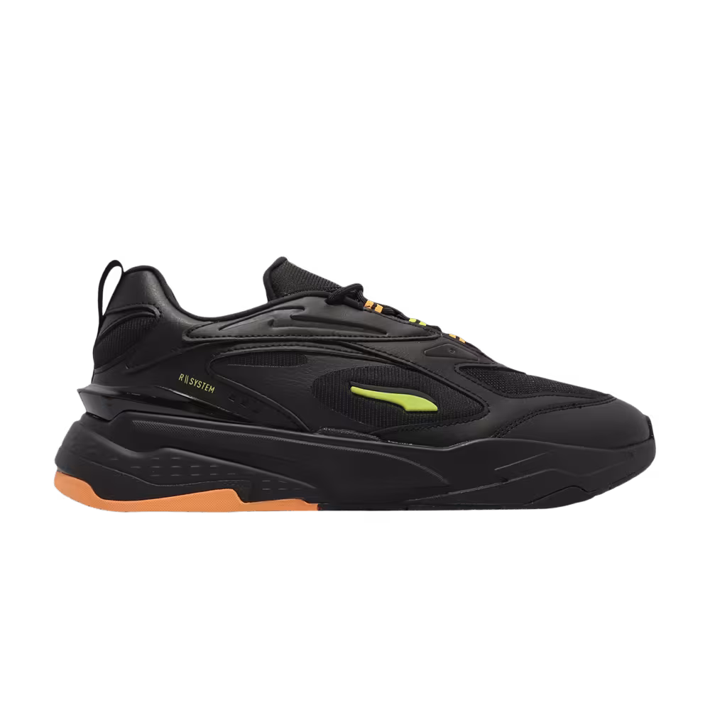 Puma RS-Fast Double Black Yellow Glow