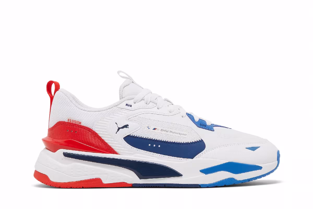 BMW Motorsport x Puma RS-Fast White Estate Blue, view 2