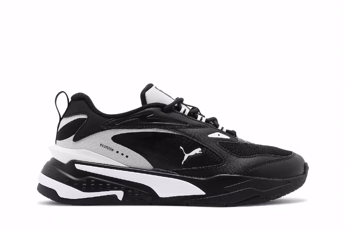 Puma RS-Fast Black White, view 2