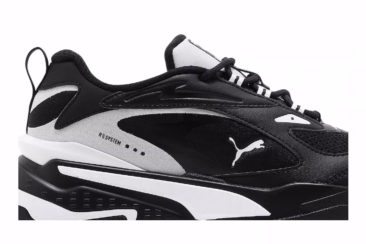 Puma RS-Fast Black White, view 3