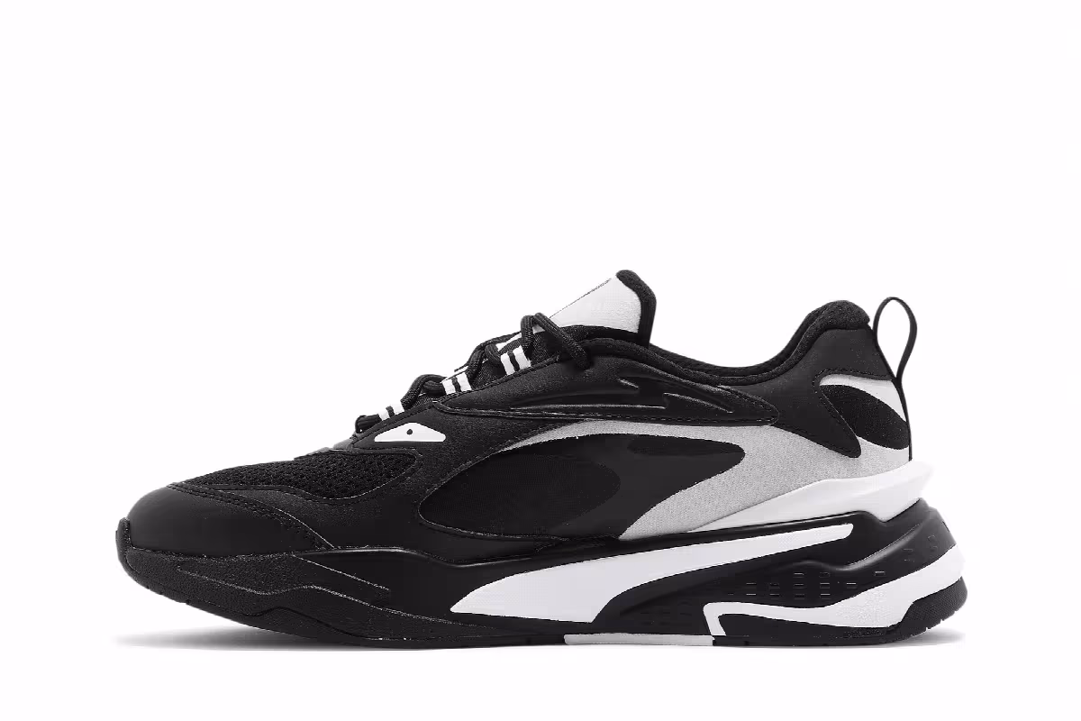 Puma RS-Fast Black White, view 4