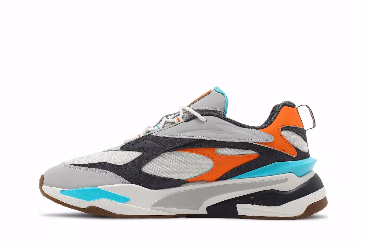 Puma RS-Fast Buck Grey Violet Orange, view 4